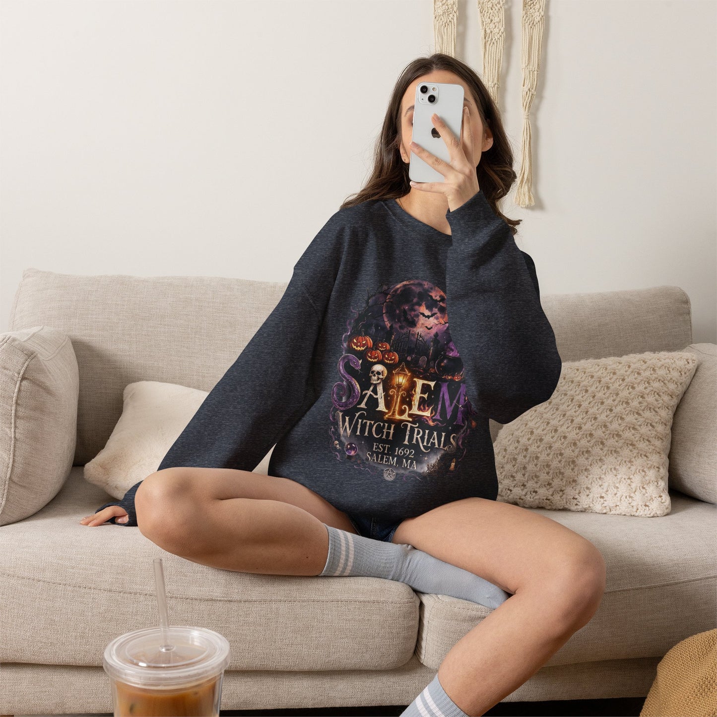 SALEM WITCH TRIALS Unisex Heavy Blend™ Crewneck Sweatshirt
