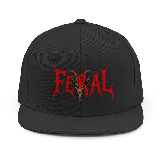 FERAL Unisex Snapback Hat | SalemFootsteps