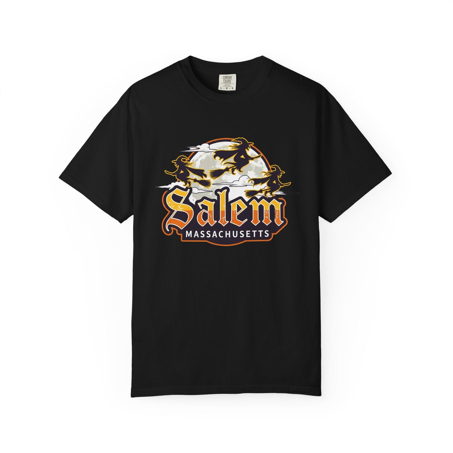 SALEM LOGO Unisex Garment-Dyed T-shirt