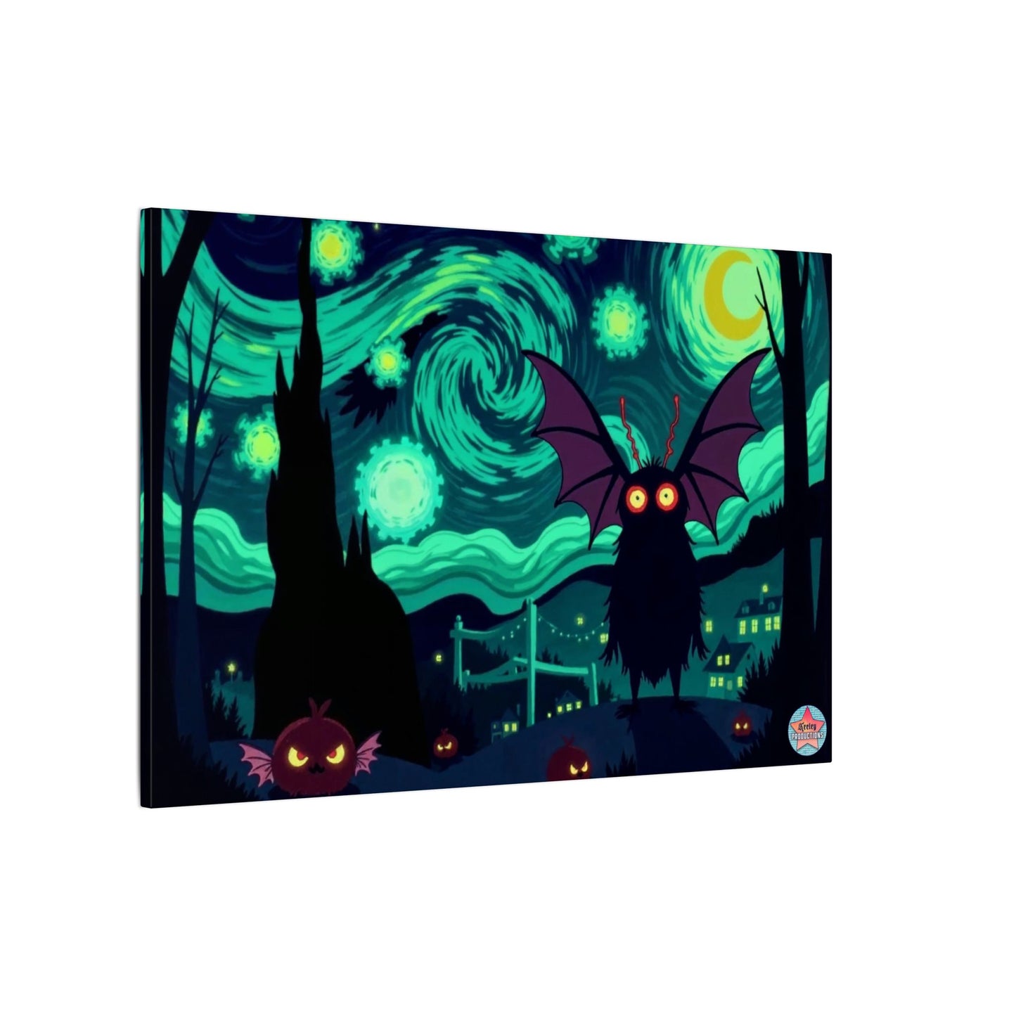 Mothy Night Canvas (Multi-Size)