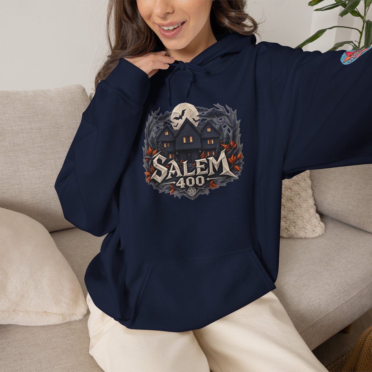 Salem 400 Witch House - Unisex Heavy Blend™ Hooded Sweatshirt