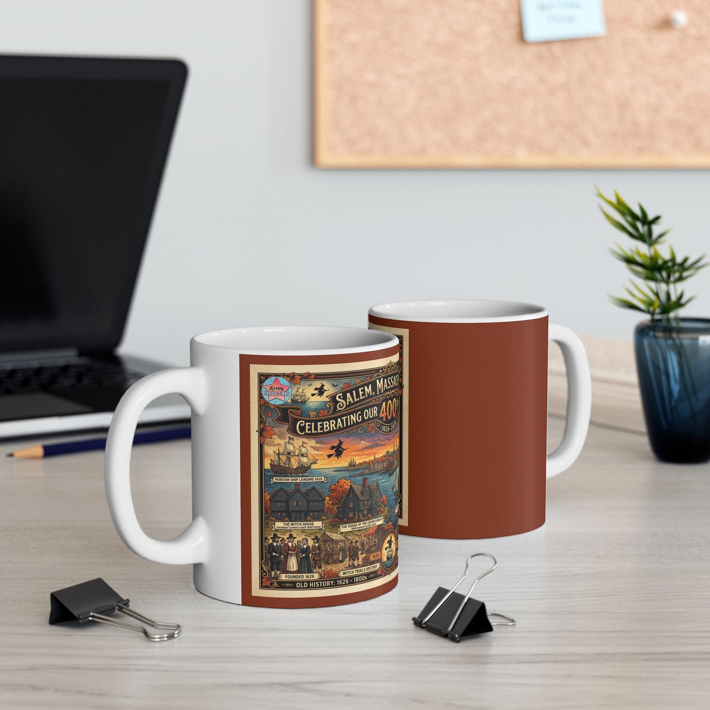 Salem 400 Ceramic Mug, (11oz, 15oz)