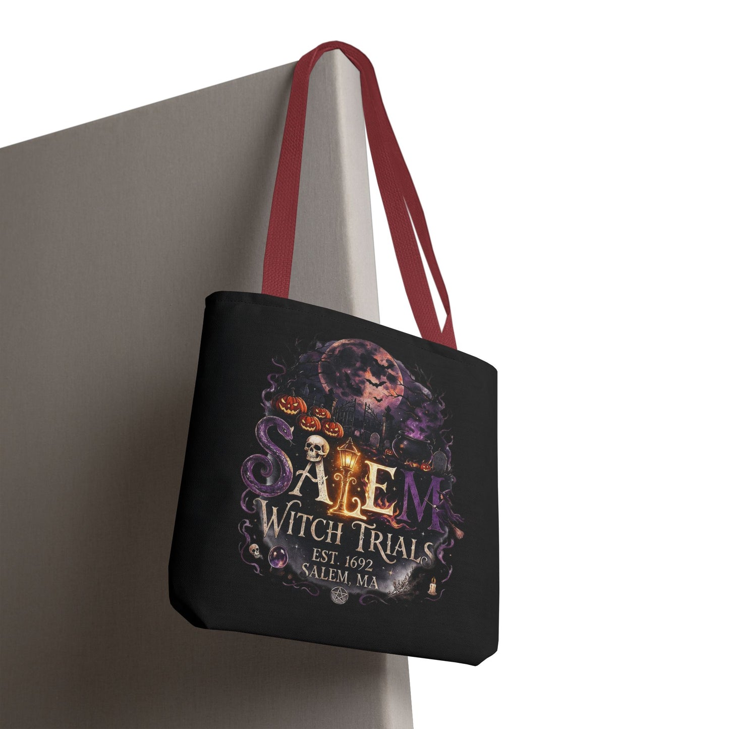 SALEM WITCH TRIALS Tote Bag (AOP)