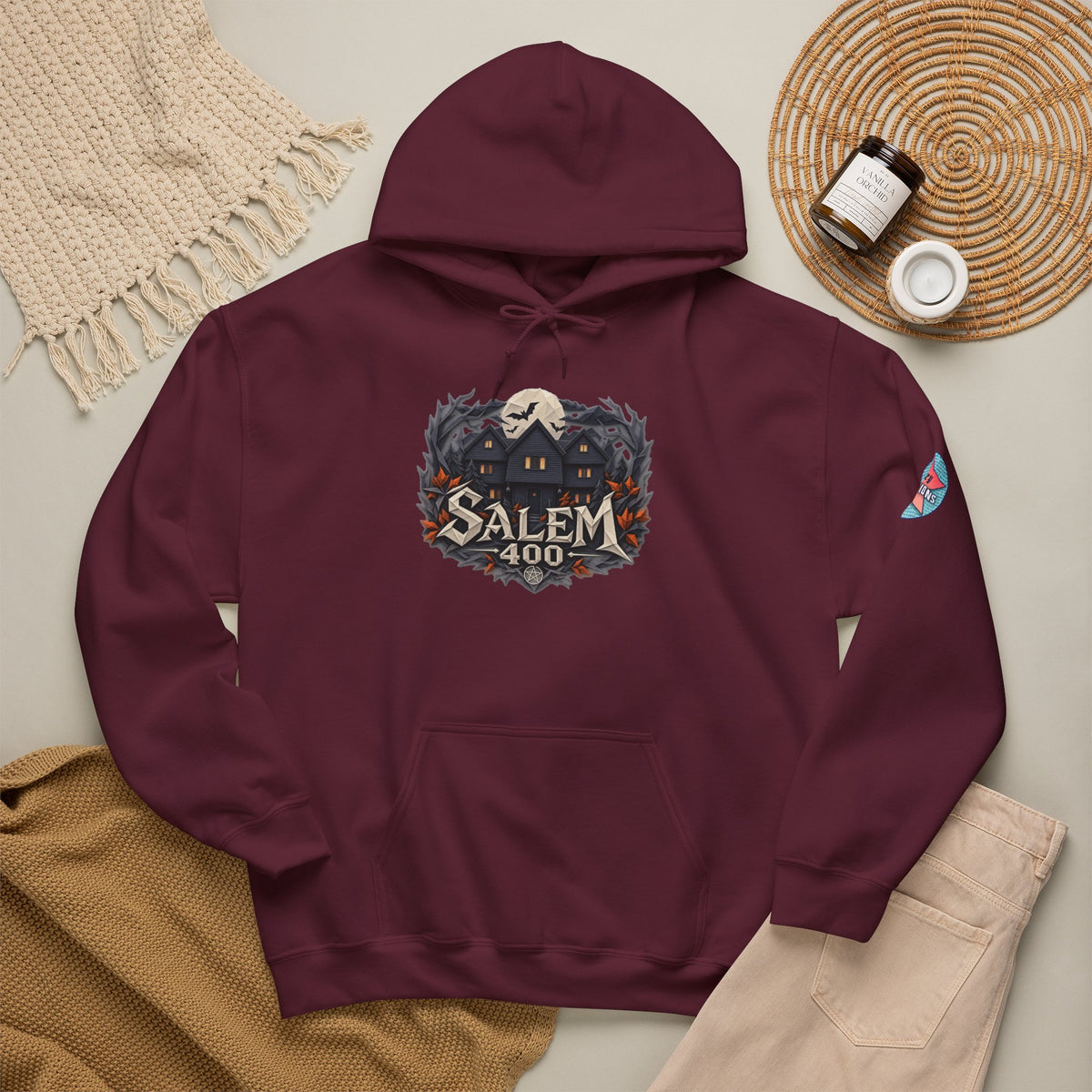 Salem 400 Witch House - Unisex Heavy Blend™ Hooded Sweatshirt