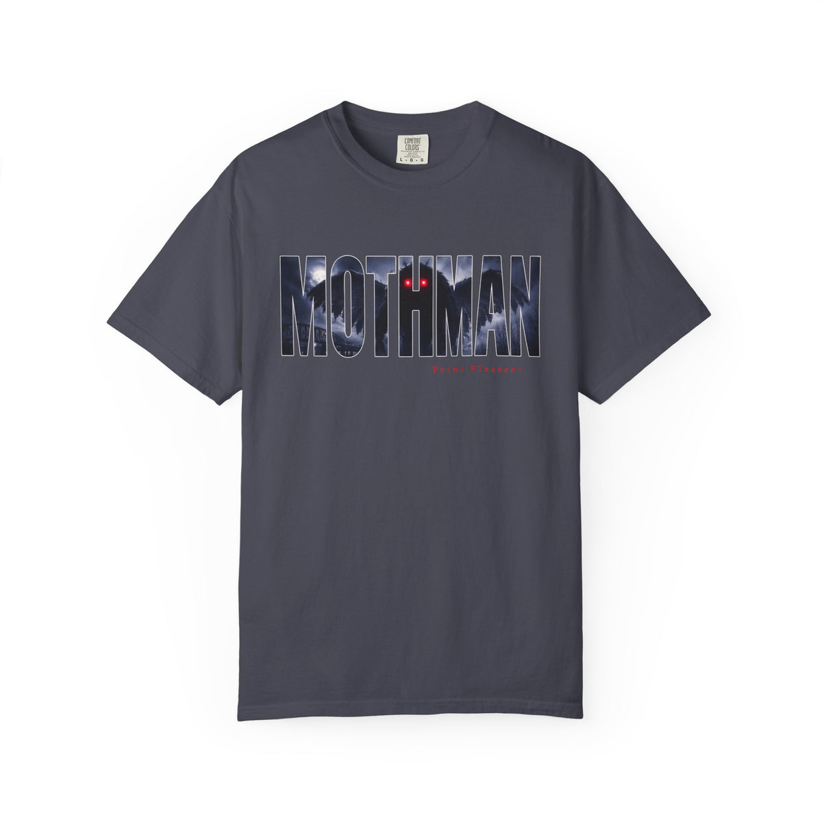 MOTHMAN LURKS Unisex Garment-Dyed T-shirt