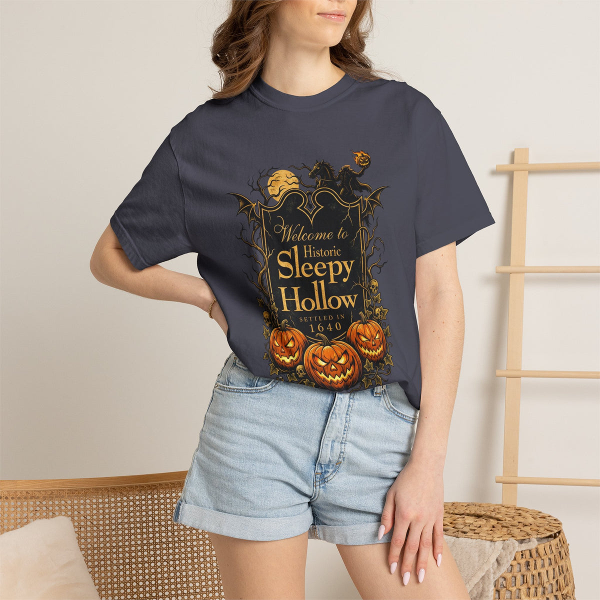 SLEEPY HOLLOW Unisex Garment-Dyed T-shirt