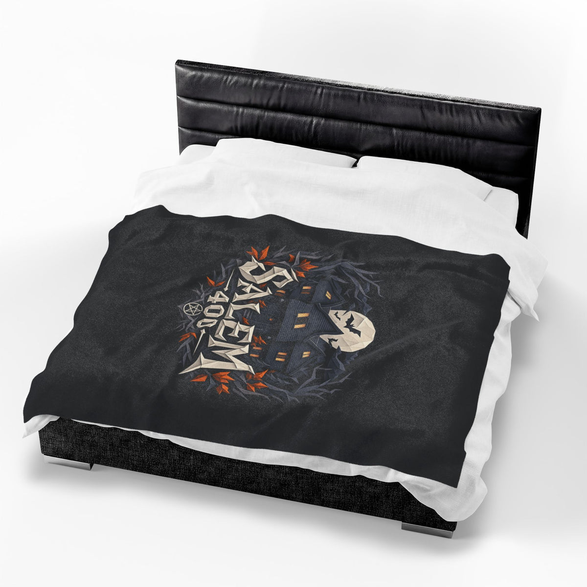 Salem 400 Witch House - Velveteen Plush Blanket
