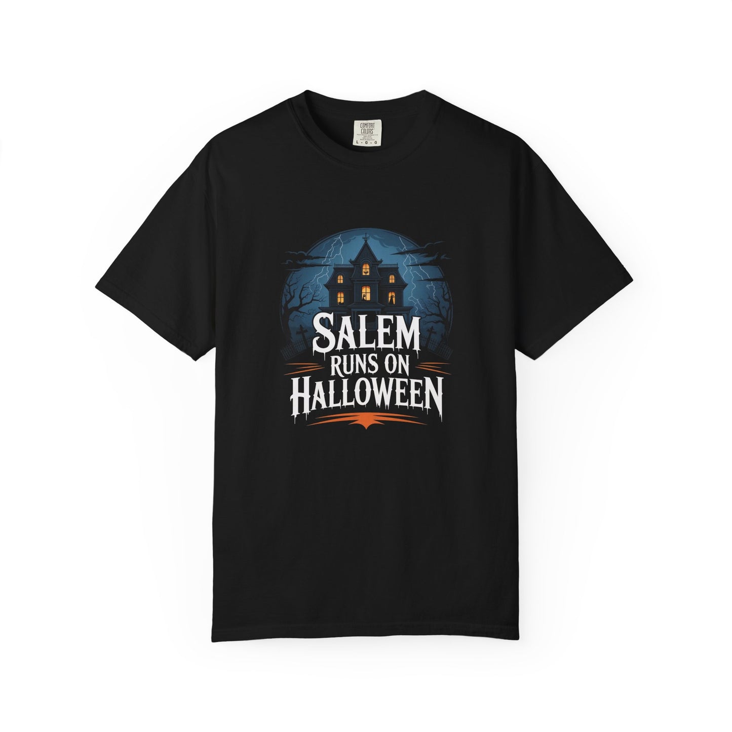 Salem Runs on Halloween Tee (2 Colors)
