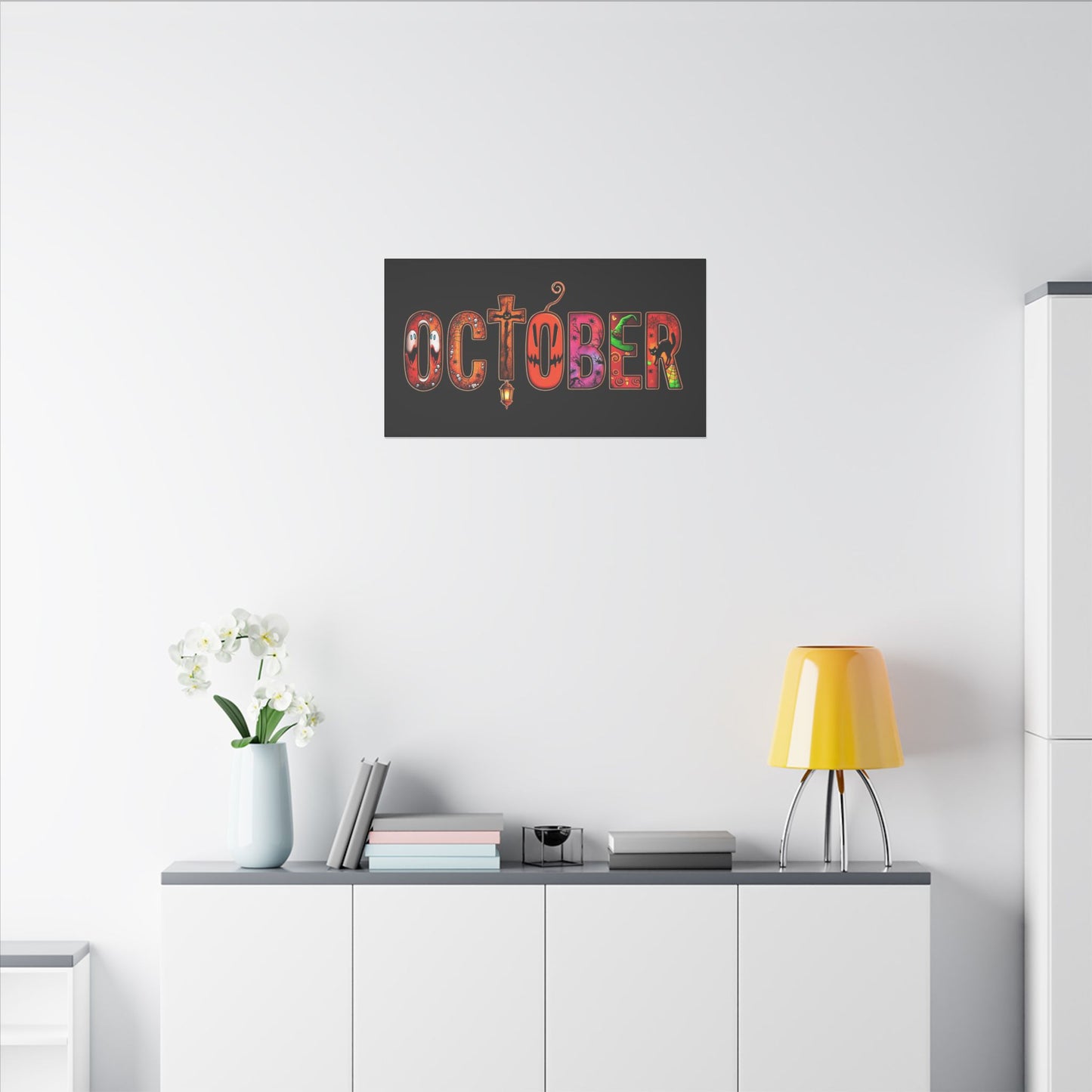OCTOBER Matte Canvas, Stretched, 0.75" (Multi-Size)
