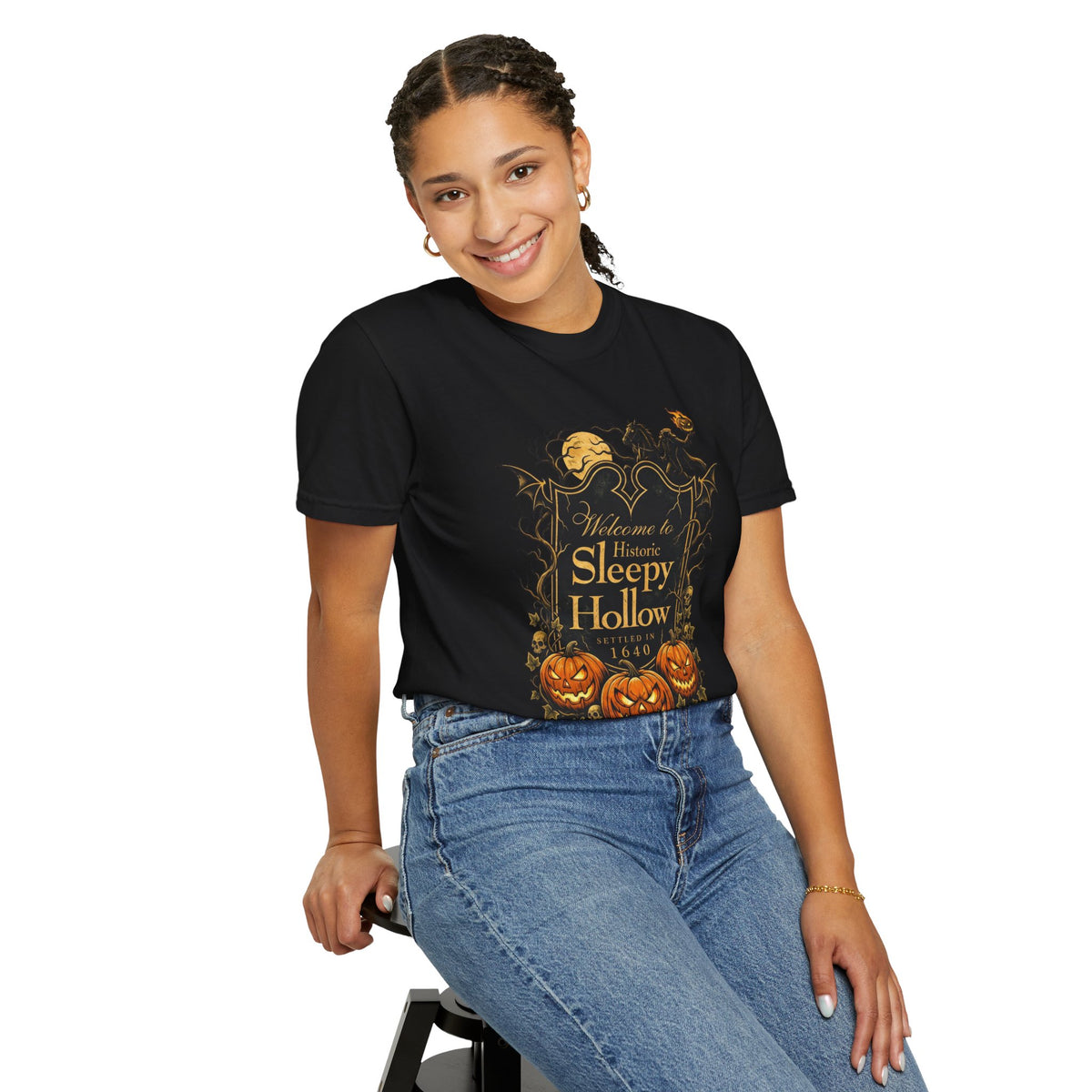 SLEEPY HOLLOW Unisex Garment-Dyed T-shirt