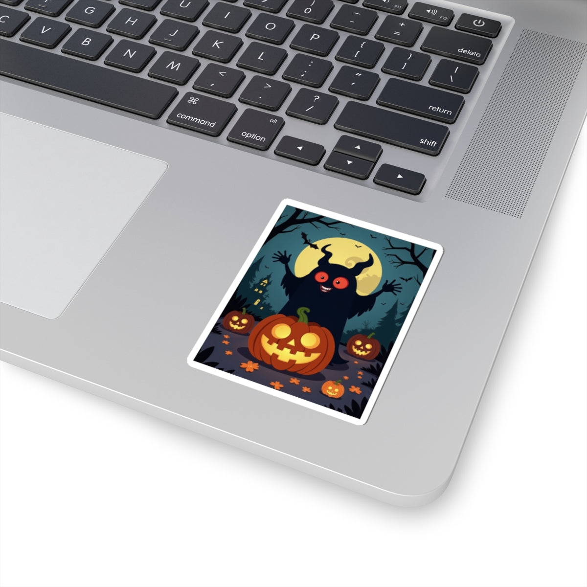 Mothman Halloween Kiss-Cut Stickers