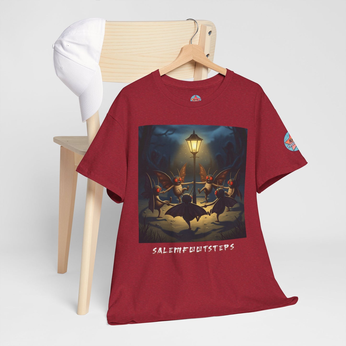 Mothman Lamp Celebration Tee (Mult Colors)