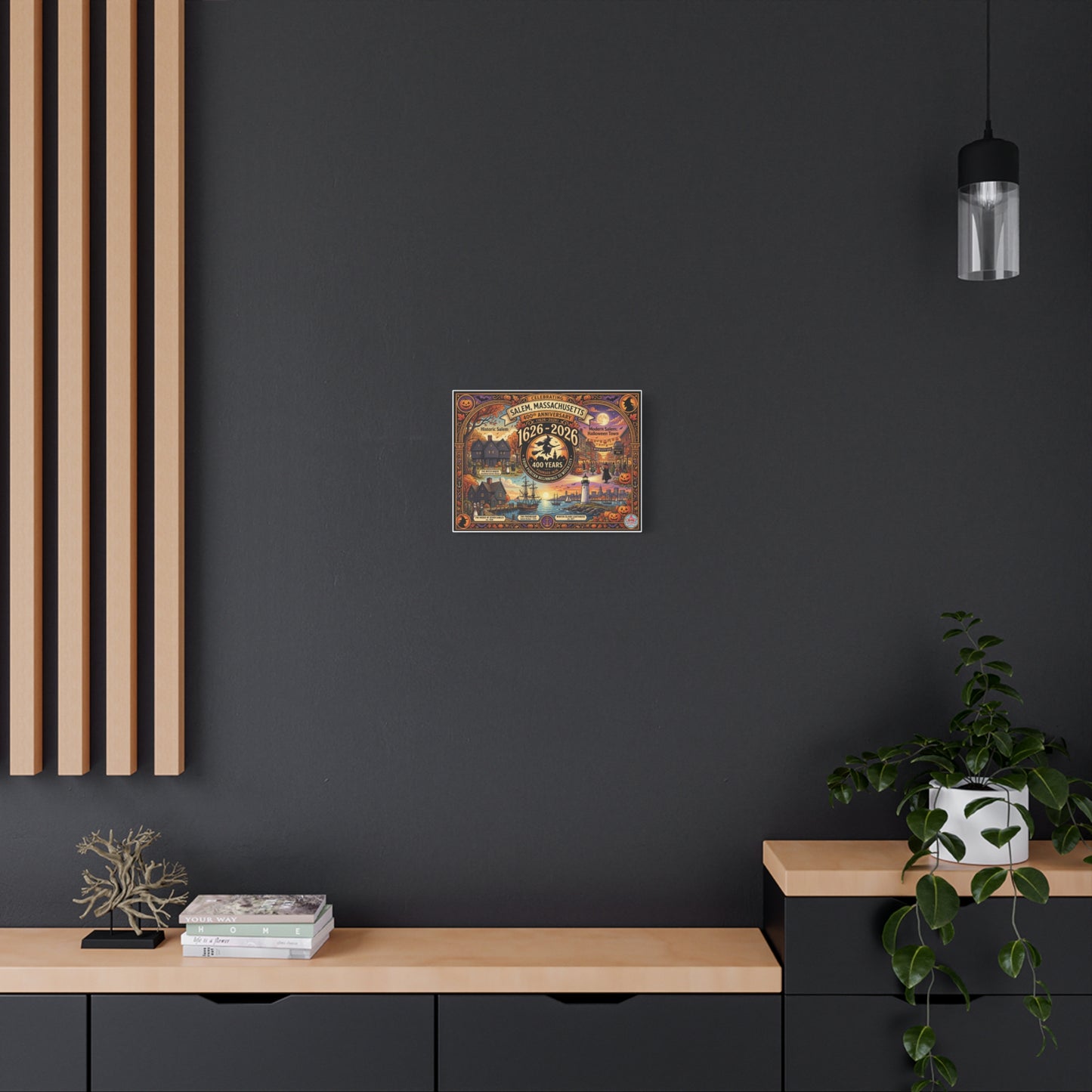 Celebrating Salem 400 Matte Canvas, Stretched, 1.25"