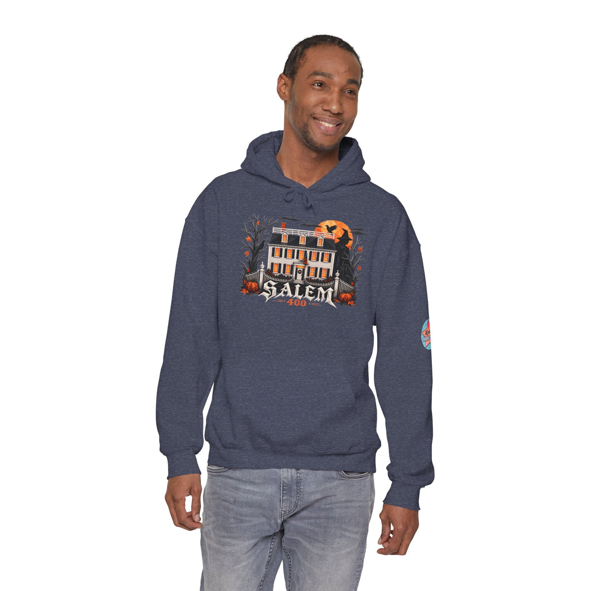 Salem 400 Ropes Mansion - Unisex Heavy Blend™ Hooded Sweatshirt