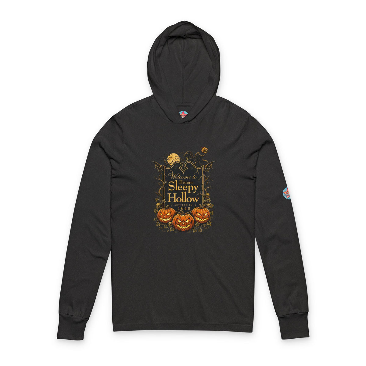 SLEEPY HOLLOW Unisex Hooded Long Sleeve Tee