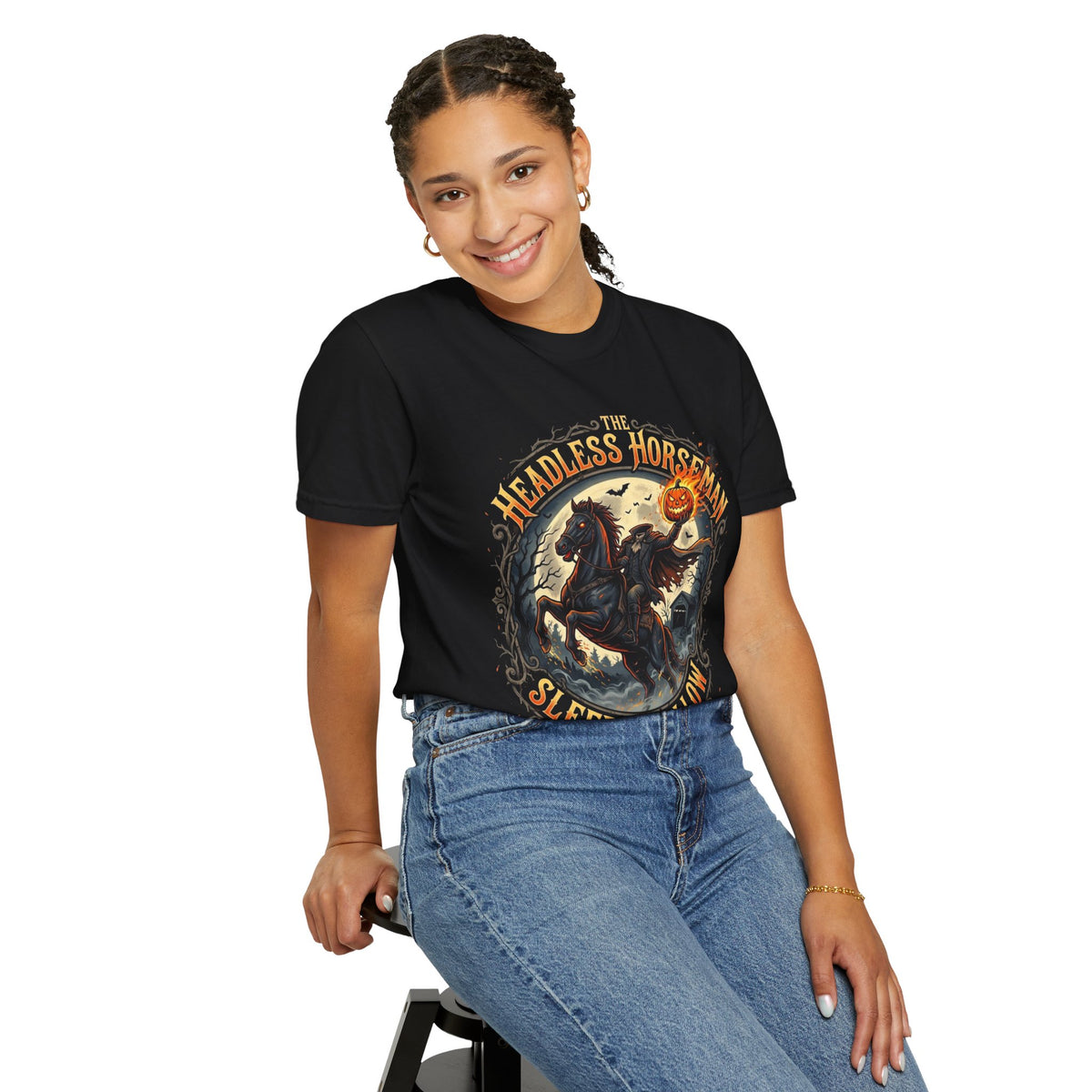 HEADLESS HORSEMAN Unisex Garment-Dyed T-shirt