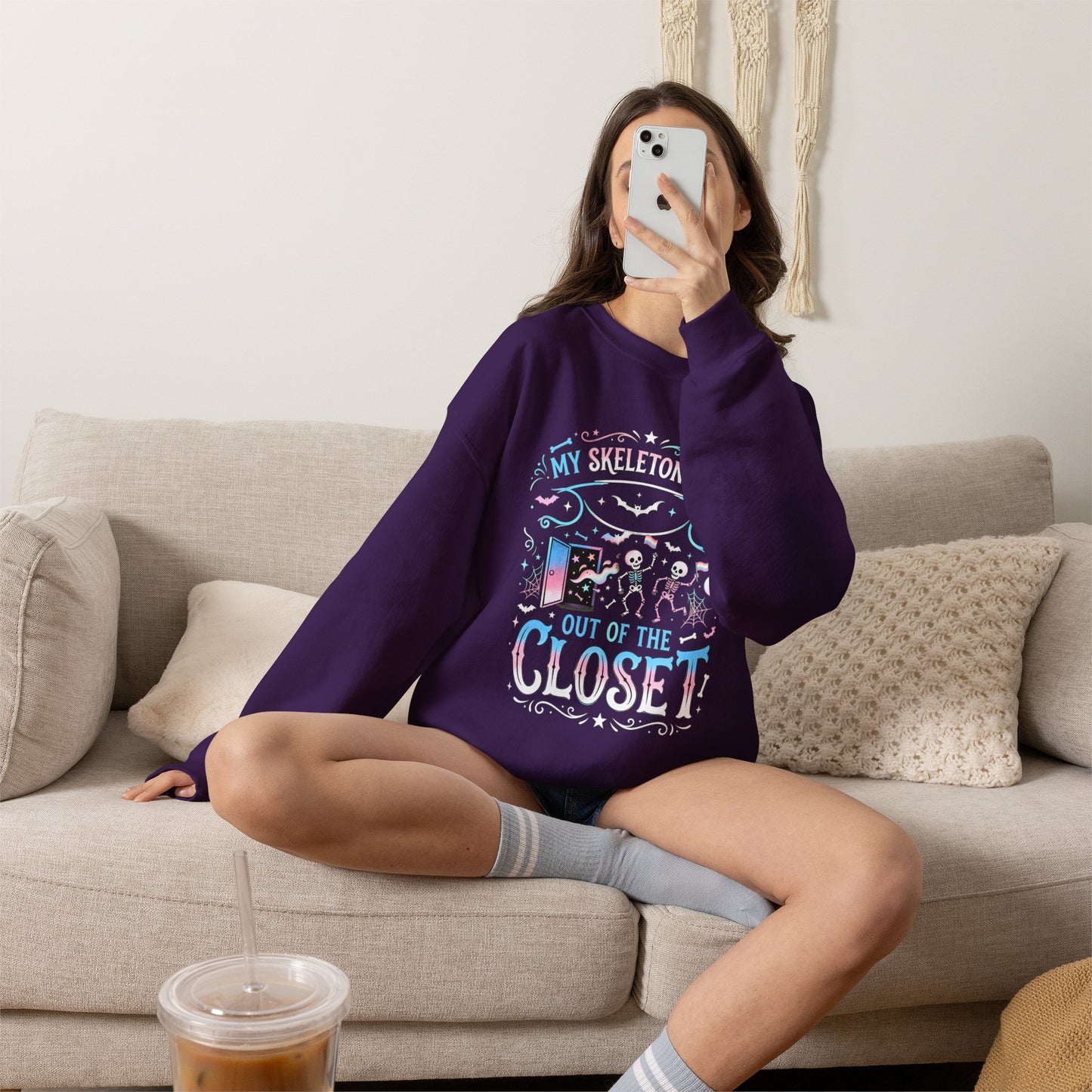 TRANS PRIDE Unisex Heavy Blend™ Crewneck Sweatshirt