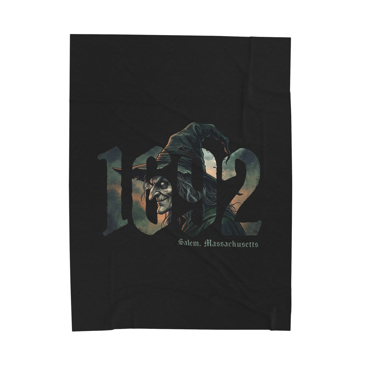 1692 WITCH Velveteen Plush Blanket