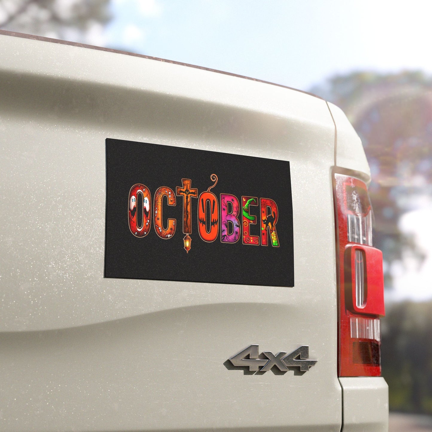 OCTOBER Car Magnets