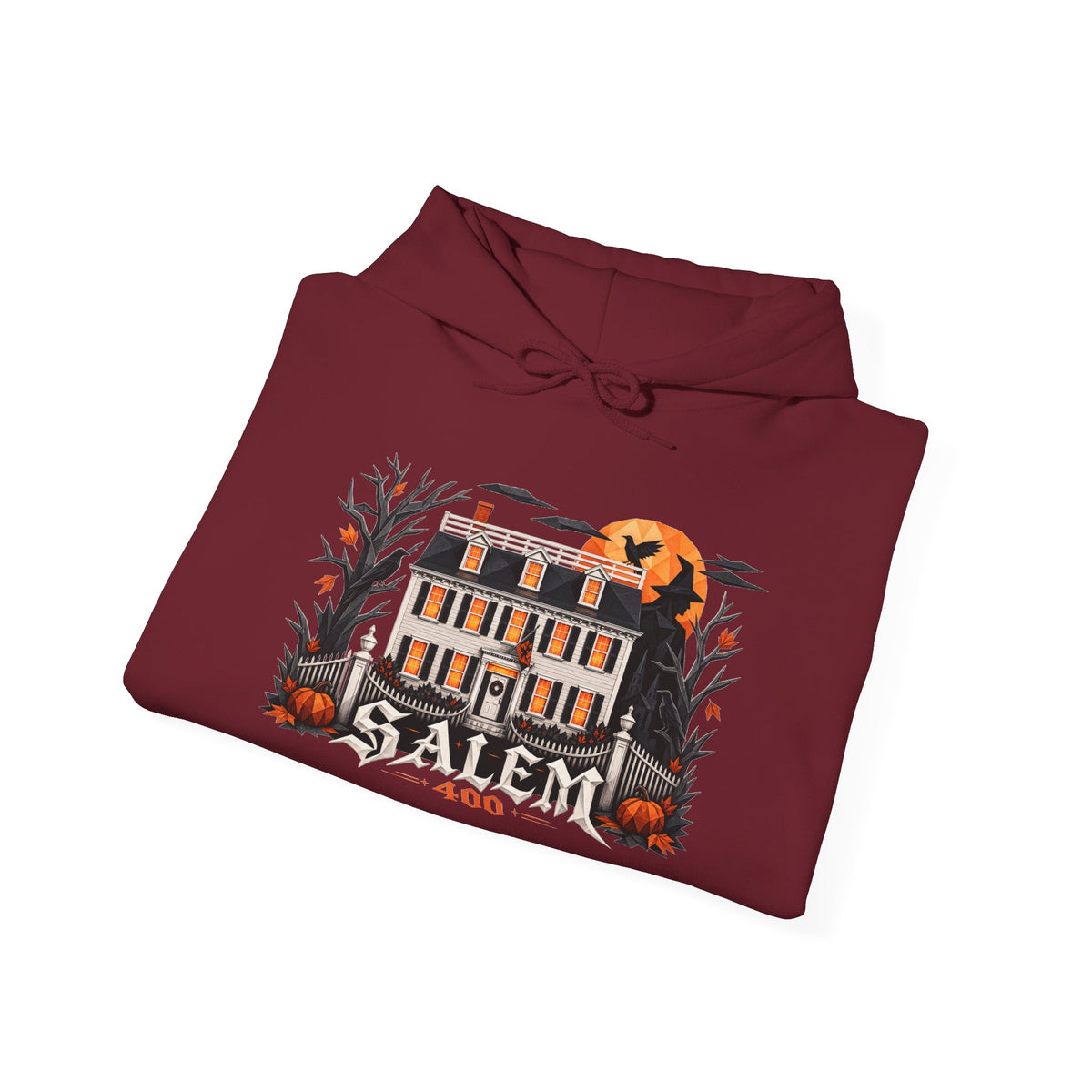 Salem 400 Ropes Mansion - Unisex Heavy Blend™ Hooded Sweatshirt