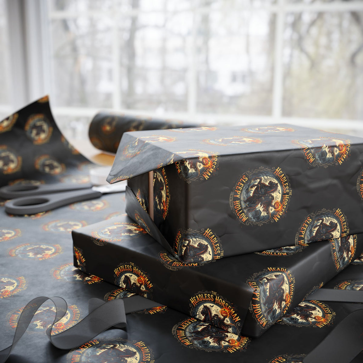 HEADLESS HORSEMAN Wrapping Papers
