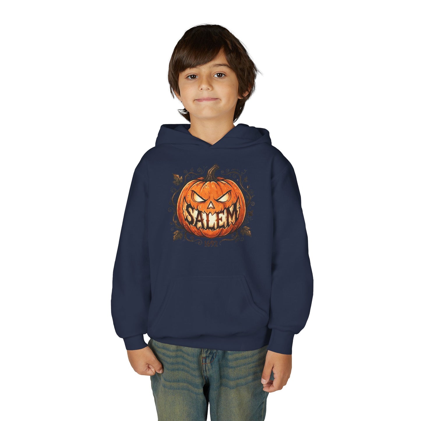 SALEM SMILE Youth Heavy Blend Hooded Sweatshirt