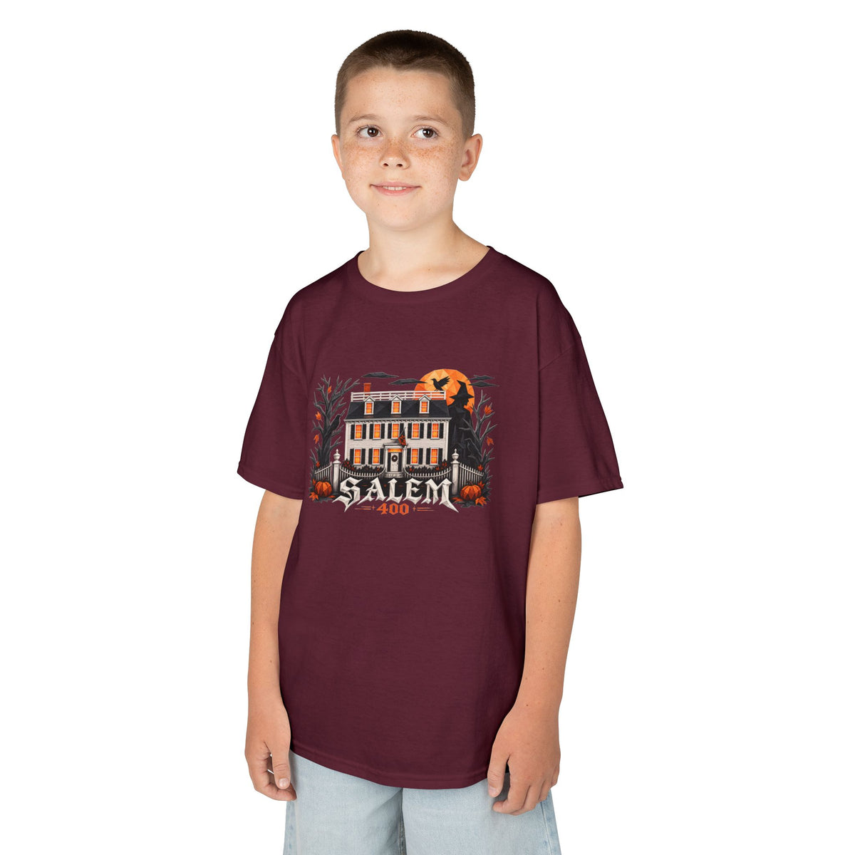 Salem 400 Ropes Mansion - Kids Heavy Cotton™ Tee