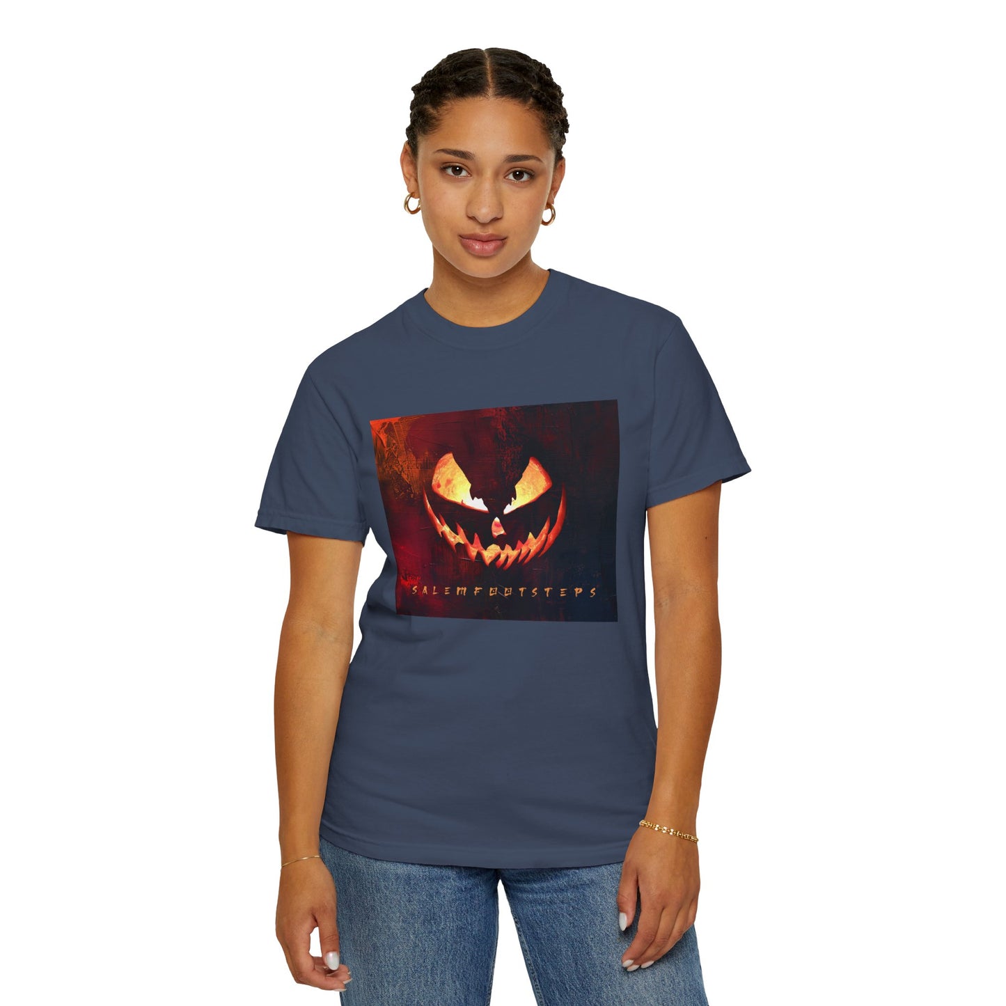 SUNSET PUMPKIN Unisex Garment-Dyed T-shirt
