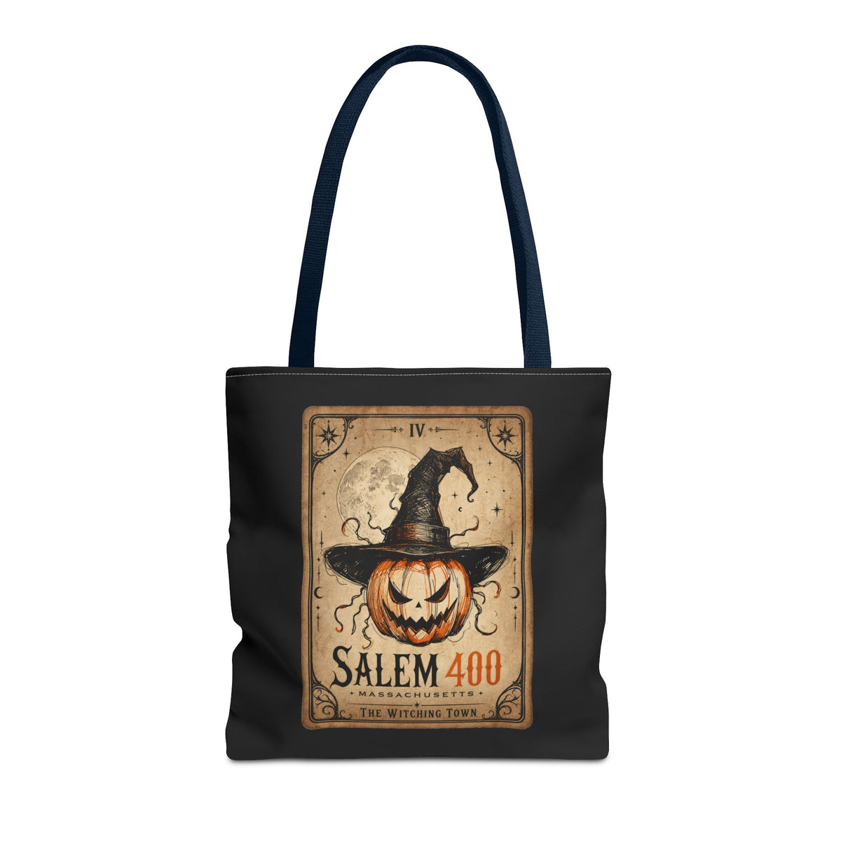 PUNKIN TAROT Tote Bag (AOP) – alternate view | SalemFootsteps