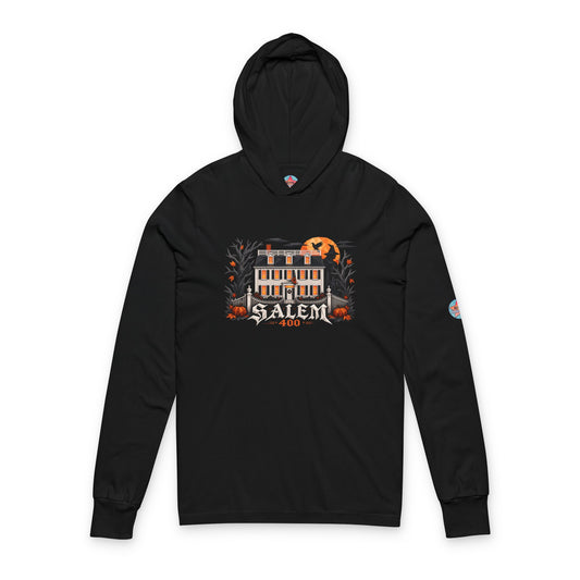 SALEM 400 ROPES MANSION - Unisex Hooded Long Sleeve Tee
