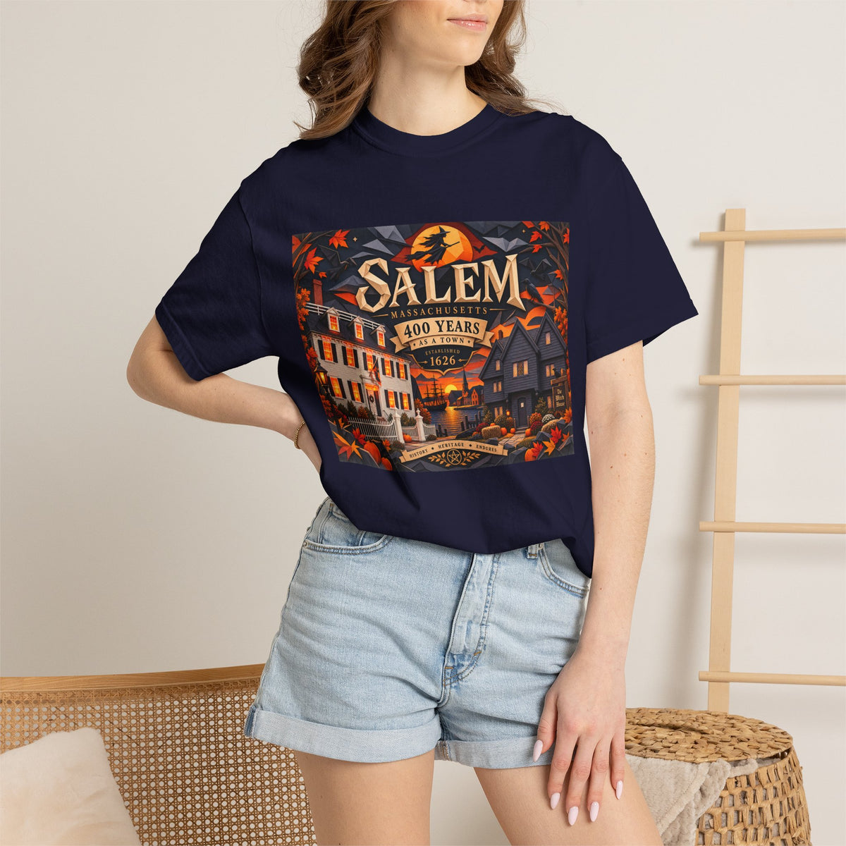 Salem 400 Forever - Unisex Garment-Dyed T-shirt