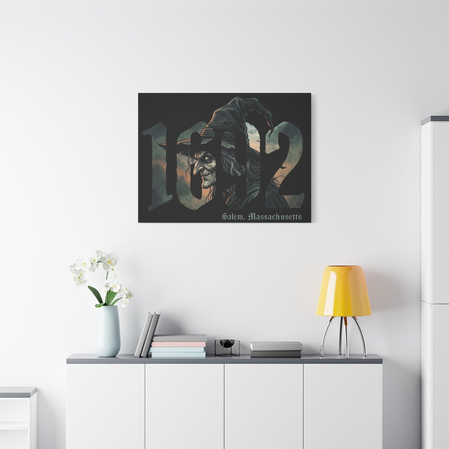 1692 Witch Matte Canvas, Stretched, 1.25"