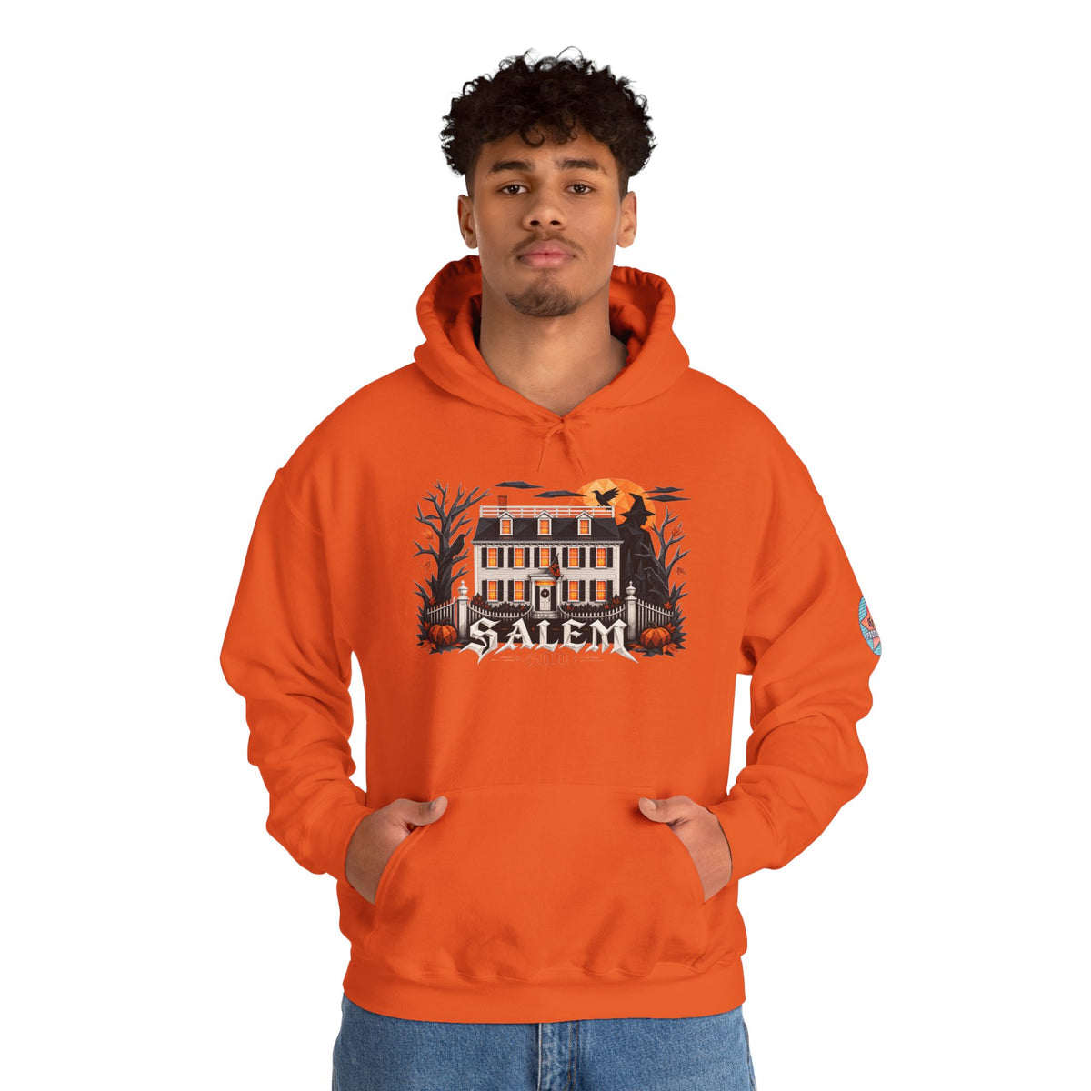 Salem 400 Ropes Mansion - Unisex Heavy Blend™ Hooded Sweatshirt