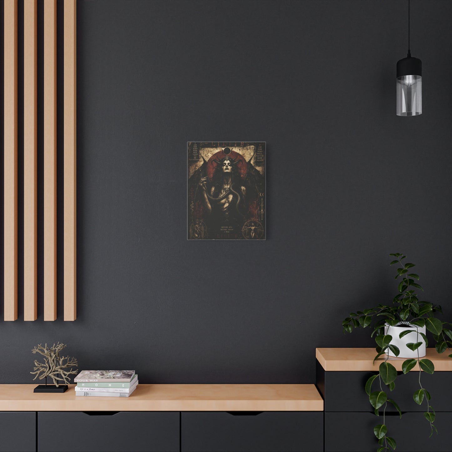 Lilith Matte Canvas, Stretched, 1.25"