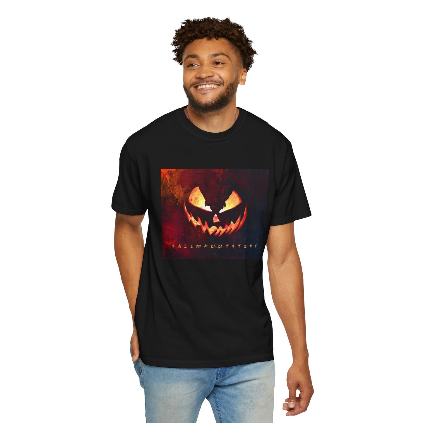 SUNSET PUMPKIN Unisex Garment-Dyed T-shirt