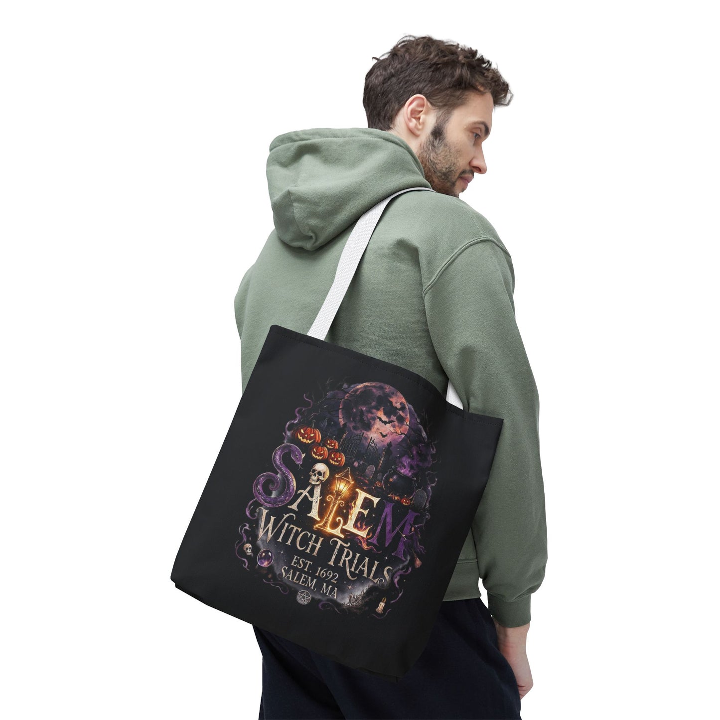 SALEM WITCH TRIALS Tote Bag (AOP)