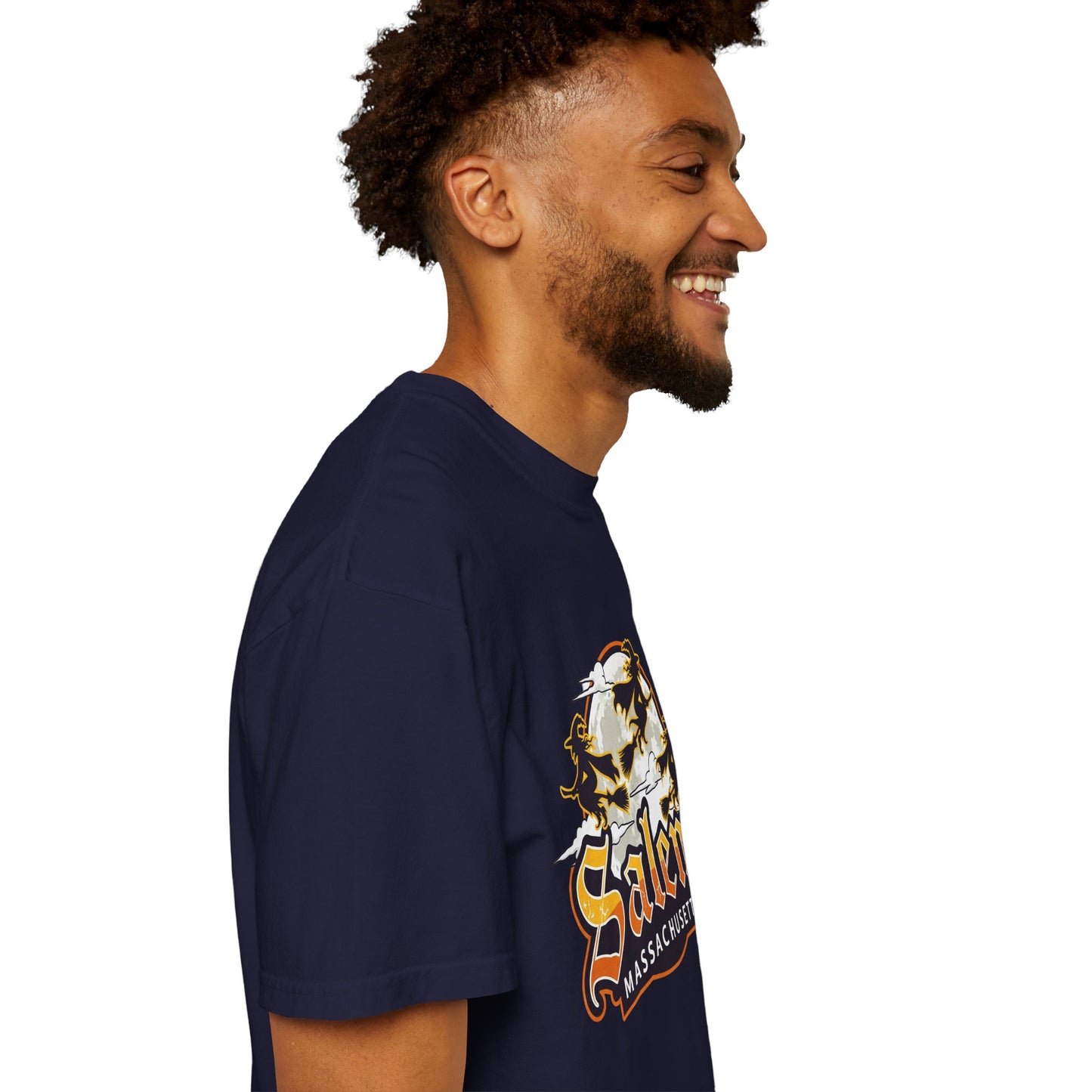 SALEM LOGO Unisex Garment-Dyed T-shirt