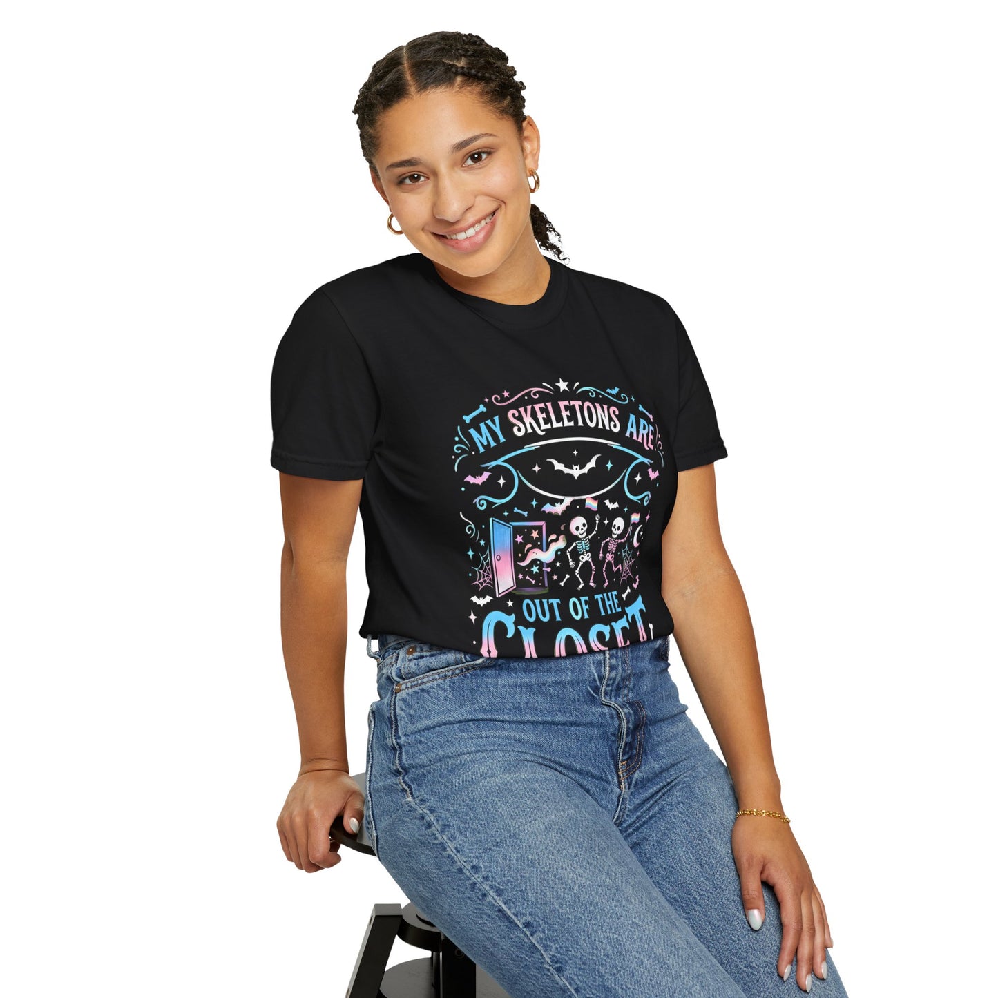 TRANS PRIDE Unisex Garment-Dyed T-shirt