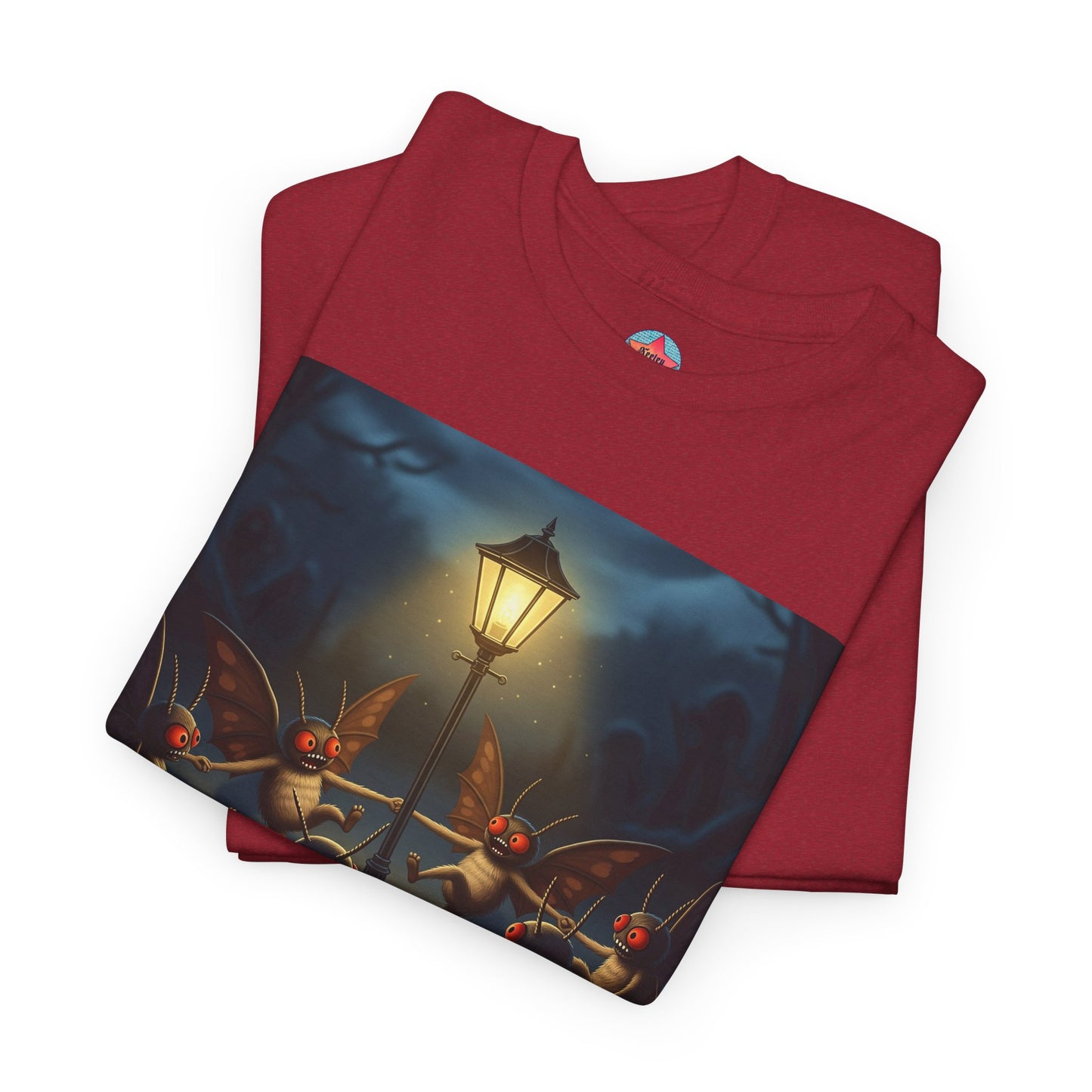 Mothman Lamp Celebration Tee (Mult Colors)