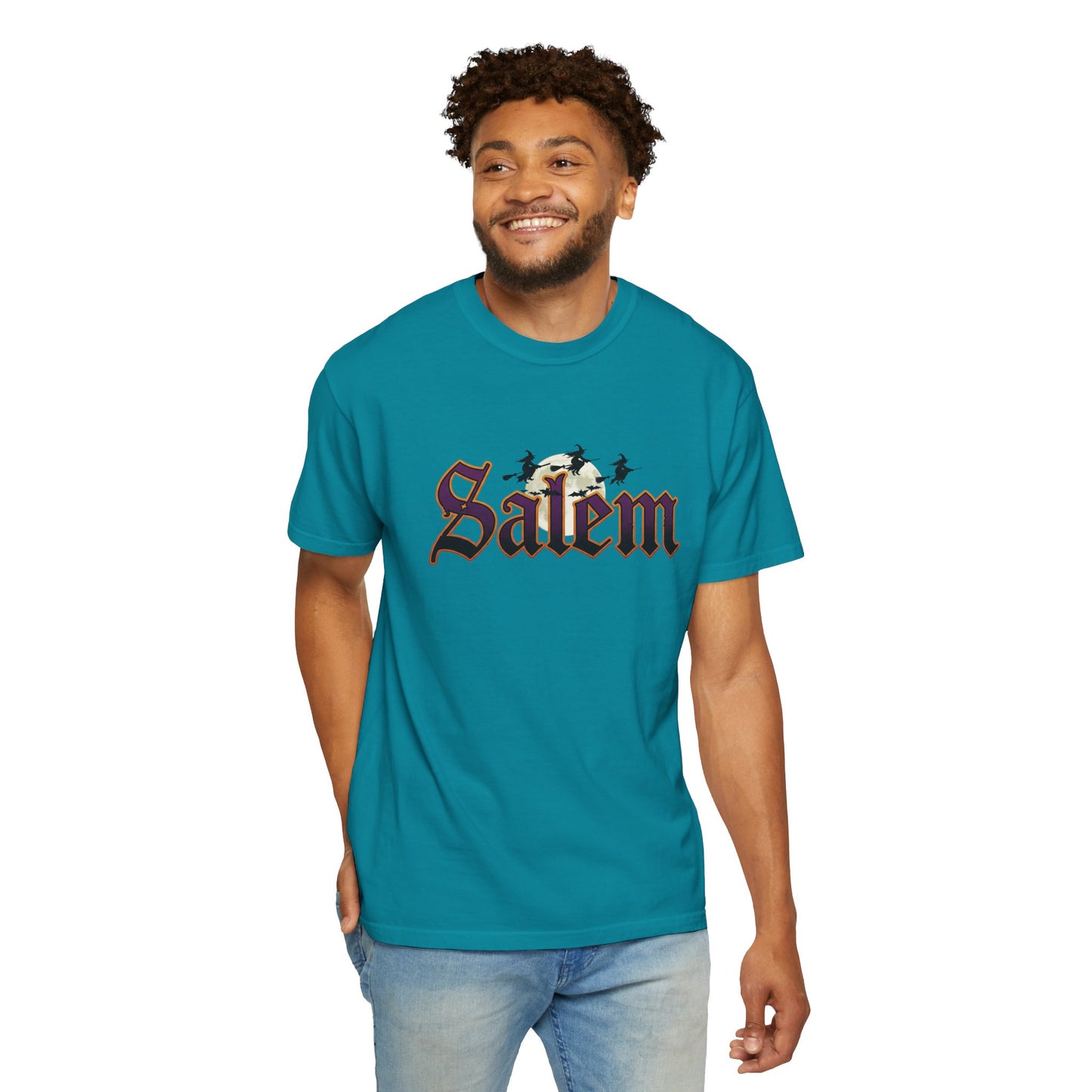 SALEM WTICHES Unisex Garment-Dyed T-shirt