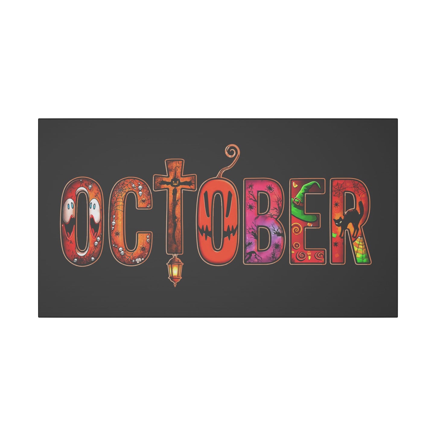 OCTOBER Matte Canvas, Stretched, 0.75" (Multi-Size)