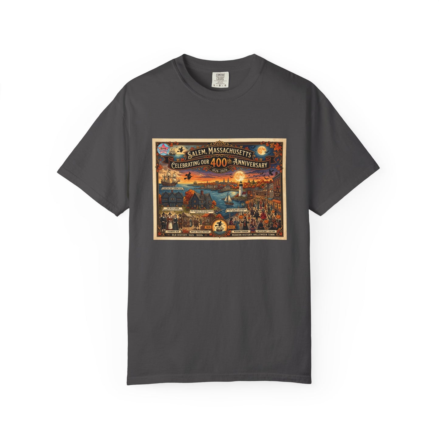 Salem 400 Unisex Garment-Dyed T-shirt