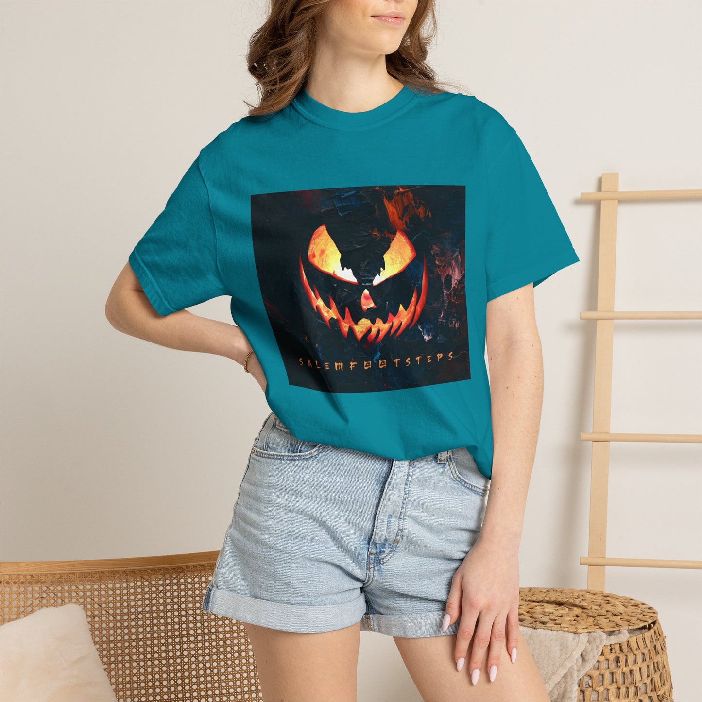 MIDNIGHT PUMPKIN Unisex Garment-Dyed T-shirt