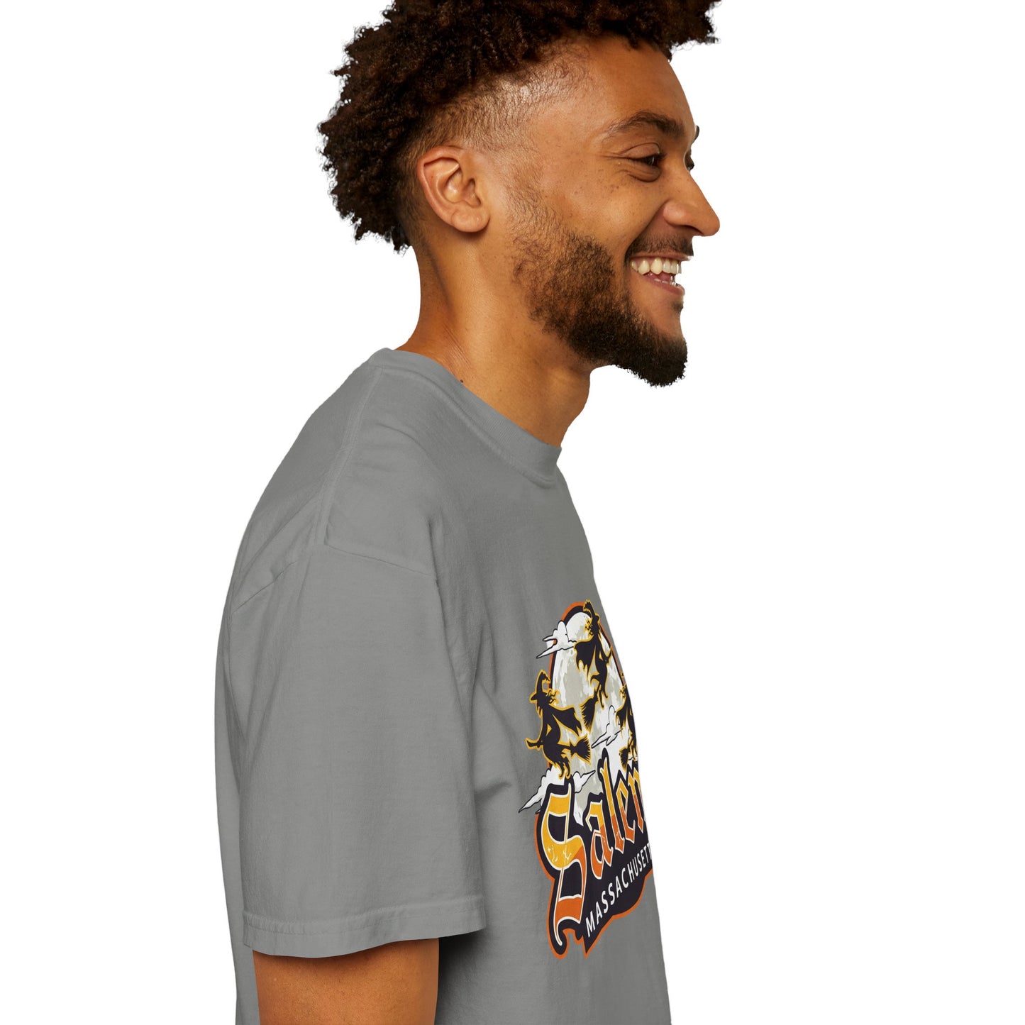 SALEM LOGO Unisex Garment-Dyed T-shirt
