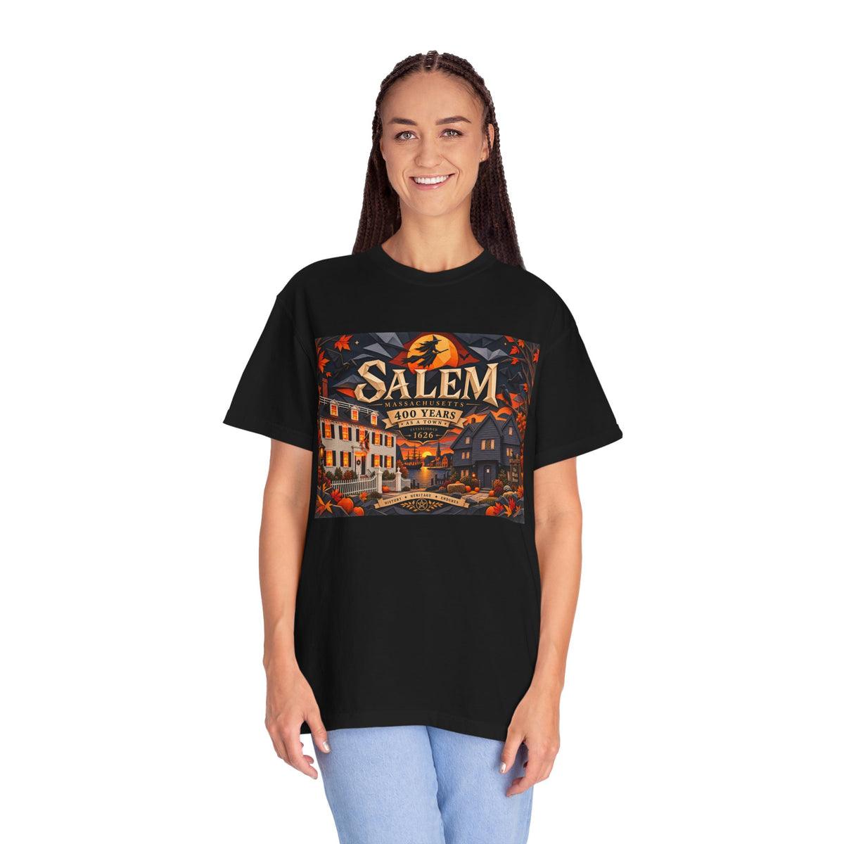 Salem 400 Forever - Unisex Garment-Dyed T-shirt