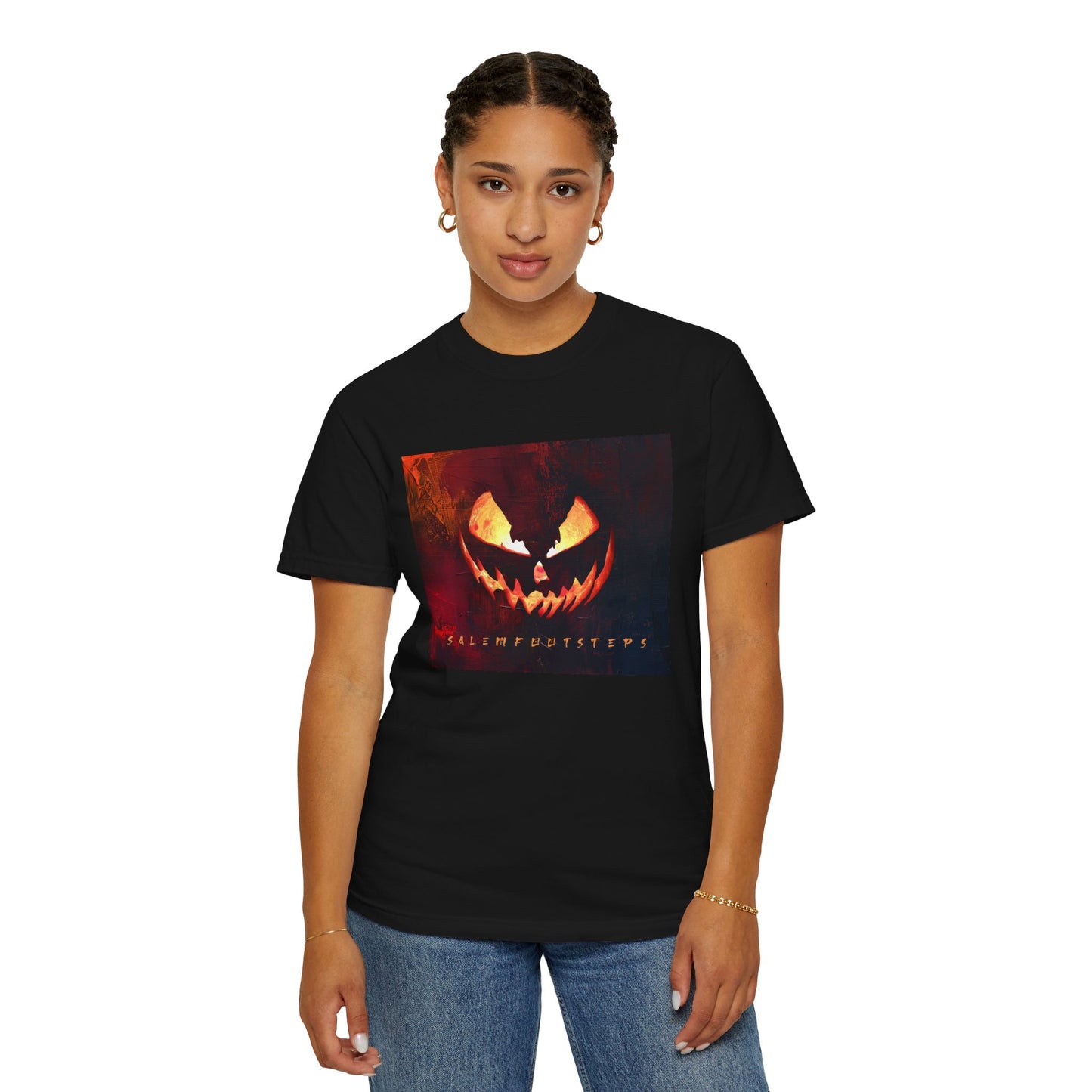SUNSET PUMPKIN Unisex Garment-Dyed T-shirt