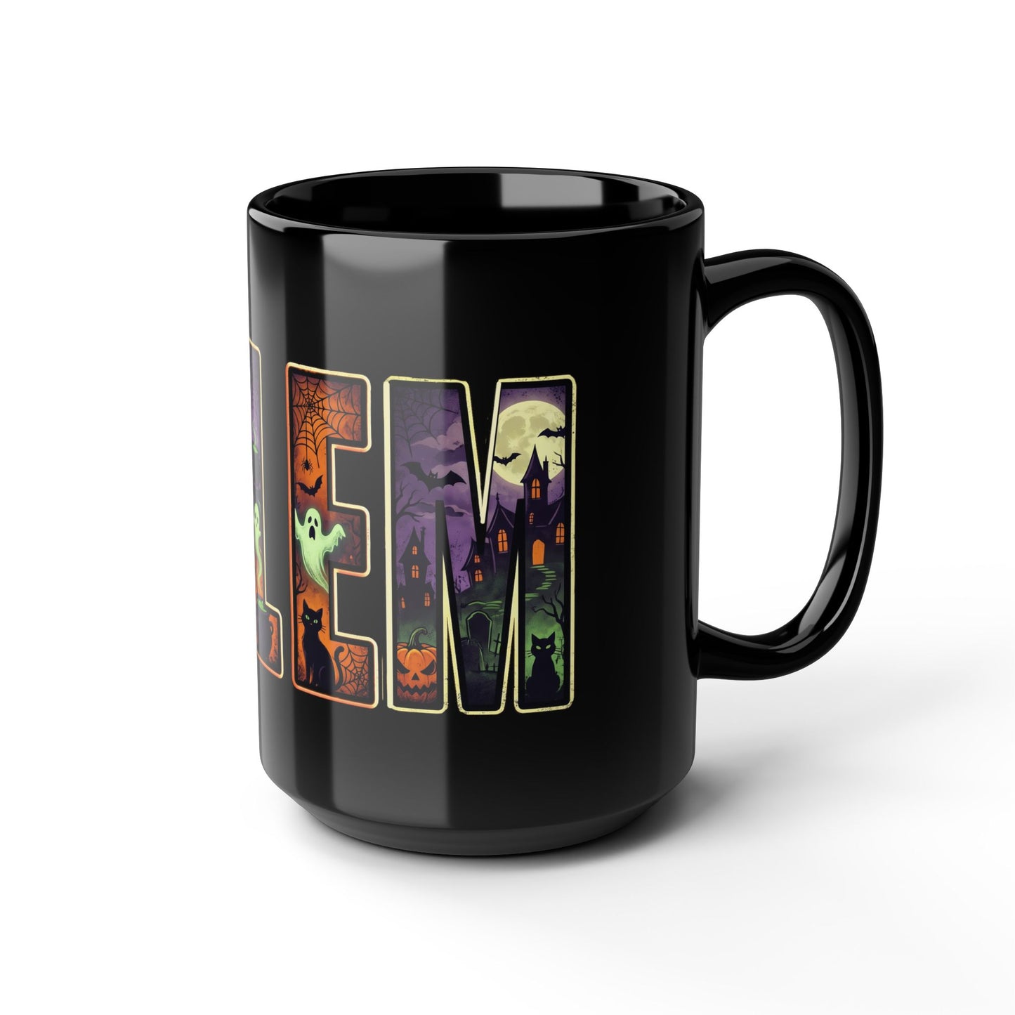 SALEM Spooky Black Mug (11oz, 15oz)