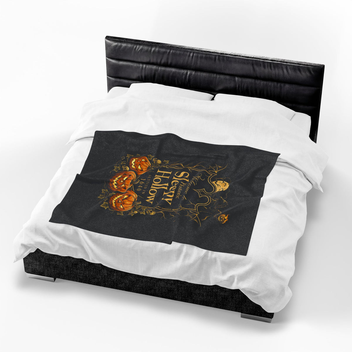 SLEEPY HOLLOW Velveteen Plush Blanket