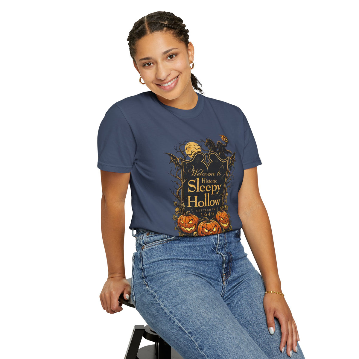 SLEEPY HOLLOW Unisex Garment-Dyed T-shirt