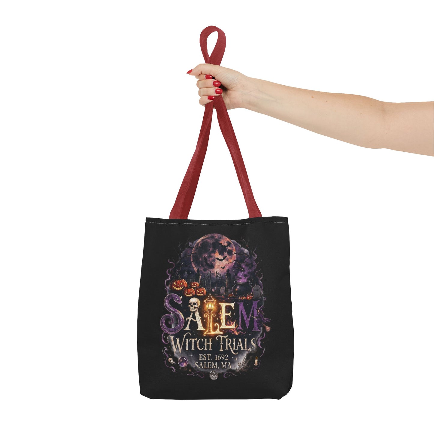 SALEM WITCH TRIALS Tote Bag (AOP)